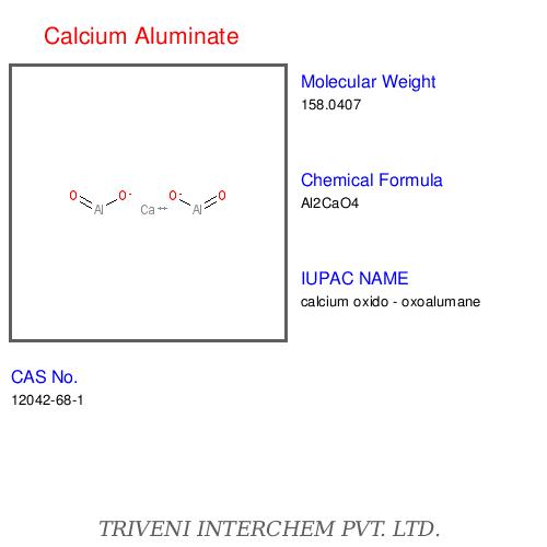 Calcium Aluminate - CaO·Al2O3, 1-10µm Particle Size, 99% Purity | High Strength, Fast Setting, Corrosion Resistant, Refractory