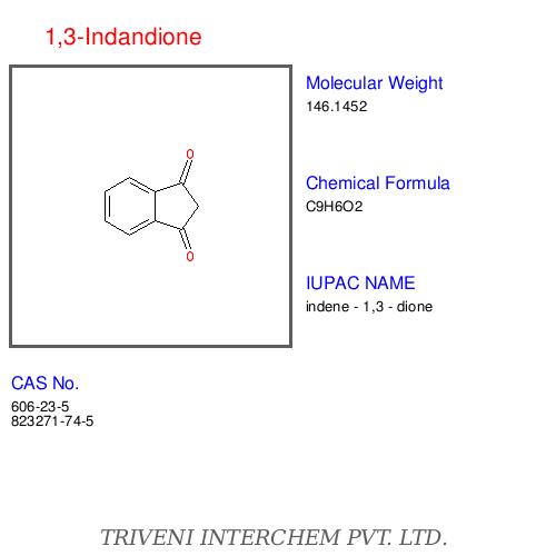 1,3-Indandione - White to Pale Yellow Crystalline Powder, C9H8O2, CAS 83-26-1 | High Purity, Versatile Uses, Easy to Handle