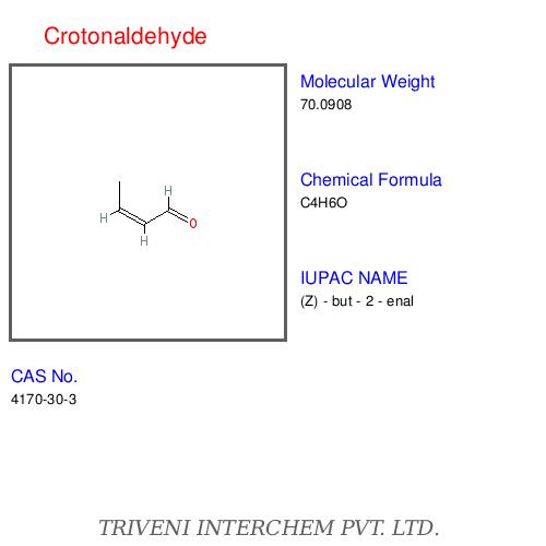 Crotonaldehyde - Colorless Liquid, Boiling Point 104°C, C4H6O | High Purity, Reactive, Versatile, Cost Effective