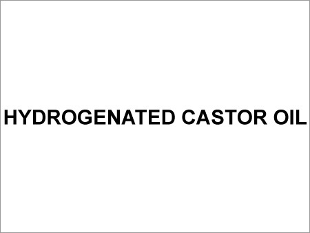 Hydrogenated Castor Oil