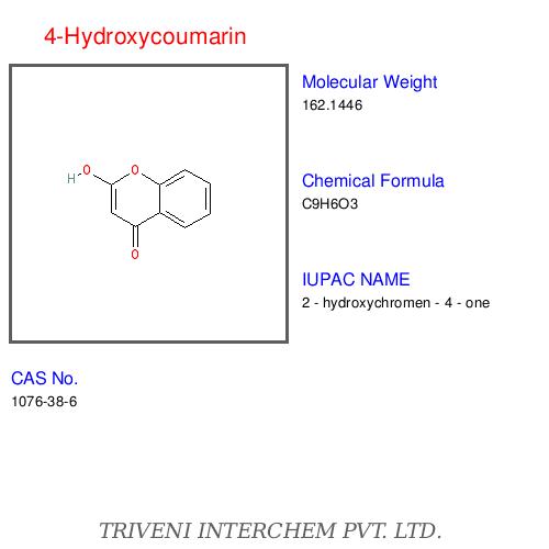 4-Hydroxycoumarin - White to Off-White, C9H6O3, CAS 1075-34-6 | High Purity, Versatile Use, Slightly Soluble in Water