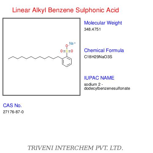 Linear Alkyl Benzene Sulphonic Acid	