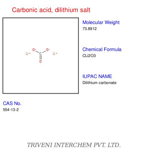 Carbonic acid, dilithium salt