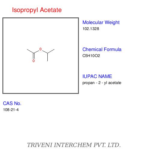 Isopropyl Acetate - Colorless Liquid, Boiling Point 101-102 °C | High Purity, Fast Evaporation, Versatile Solvent