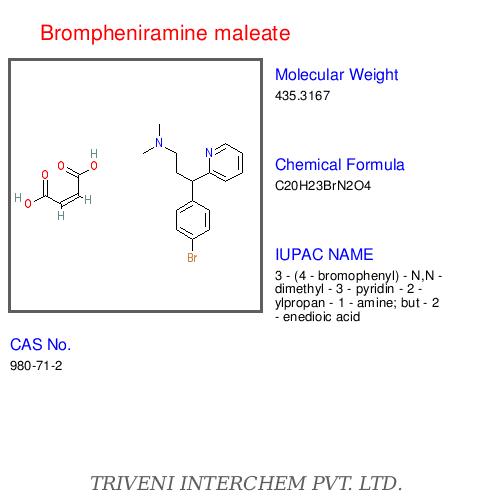 Brompheniramine maleate