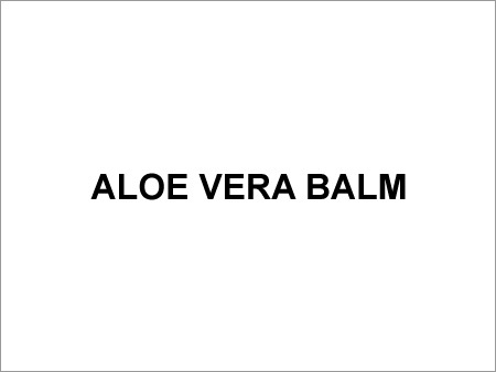 Aloe Vera Balm - Aloe Vera & Beeswax, 5x5x3 cm | Soothing Relief, Skin Hydration, Fast Absorption