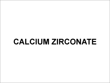 Calcium Zirconate