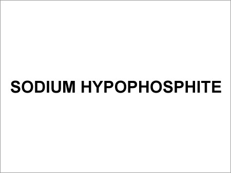 Sodium Hypophosphite