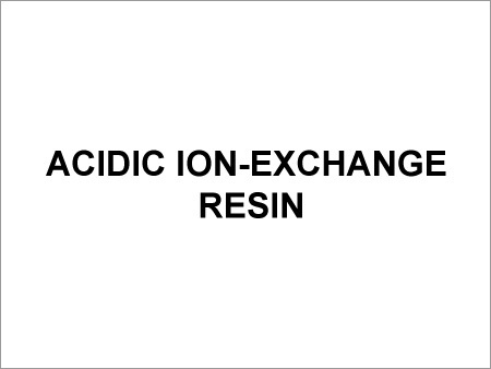 Acidic Ion-Exchange Resin