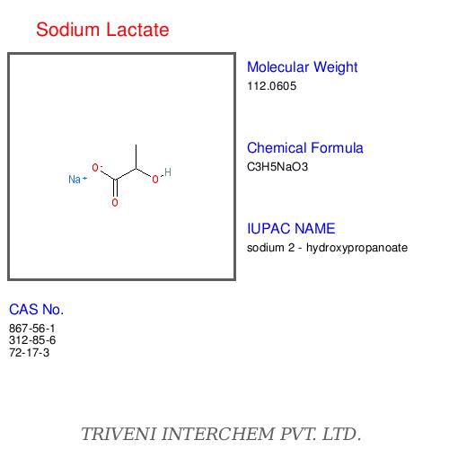 Sodium Lactate - White, Water Soluble, 99% Purity | Food Additive, pH Control, Moisturizer, Preservative, Salt Substitute