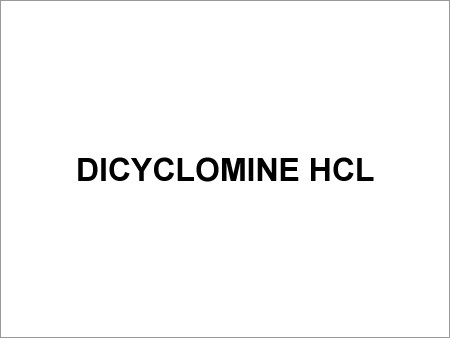 Dicyclomine HCl