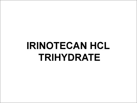 Irinotecan HCl Trihydrate - Off-White Crystalline Powder, 99% Purity, Water Soluble, Anti-Cancer Substance