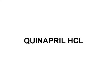 Quinapril HCl - 99% Purity Micron Particle Size Water Soluble | ACE Inhibitor Effective Dosage Sealed Packaging