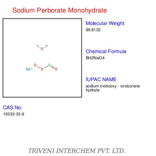 Sodium Perborate Monohydrate