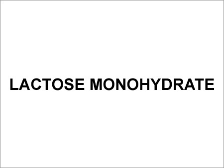 Lactose Monohydrate