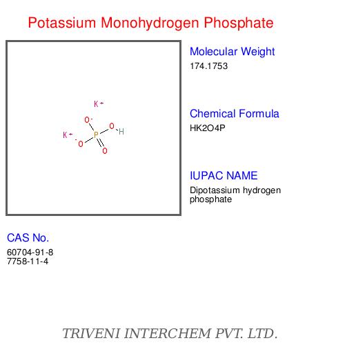 Potassium Monohydrogen Phosphate - White Crystalline Powder, 99% Purity | Water Soluble, Buffering Agent, Fertilizer, Food Additive