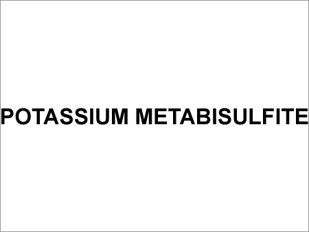 Potassium metabisulfite