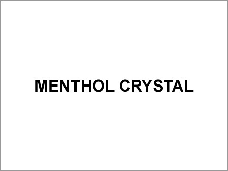 Menthol Crystal