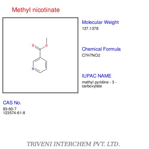 Methyl Nicotinate - White Crystalline Powder, C7H7NO2 | High Purity, Effective, Versatile, Cost-effective
