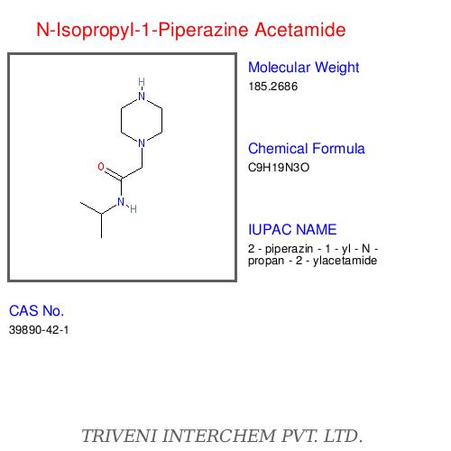 N-Isopropyl-1-Piperazine Acetamide