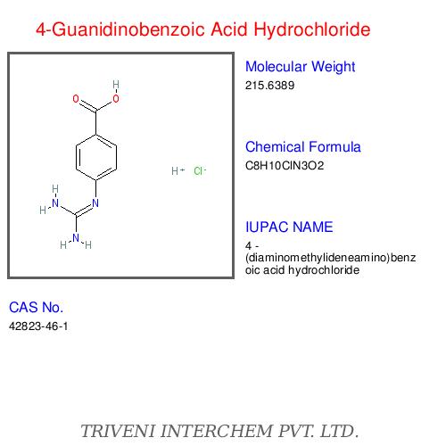 4-Guanidinobenzoic Acid Hydrochloride