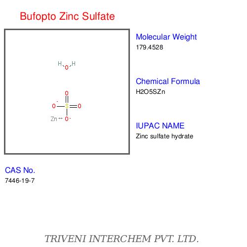 Bufopto Zinc Sulfate