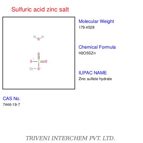 Sulfuric acid zinc salt	
