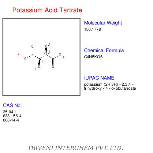 Potassium Acid Tartrate