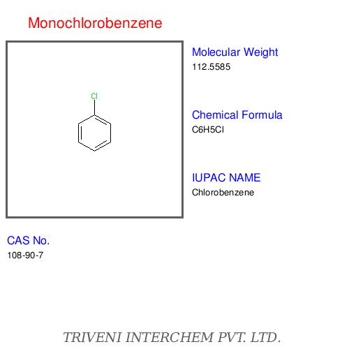Monochlorobenzene - Colorless Liquid, CAS 108-90-7, C6H5Cl, 99% Purity | High Purity, Solvent Properties, Versatile Uses