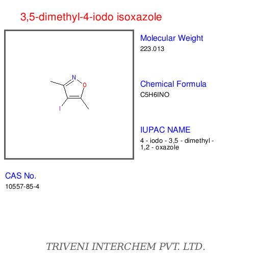 3,5-dimethyl-4-iodo isoxazole
