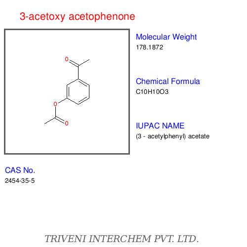 3-acetoxy acetophenone