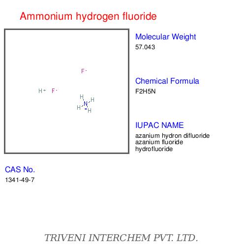 Ammonium hydrogen fluoride