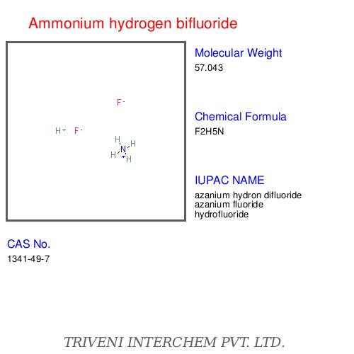 Ammonium hydrogen bifluoride	