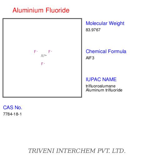Aluminium Fluoride - White Crystalline Powder, 99.9% Purity | High Purity, Consistent Quality, Cost-Effective