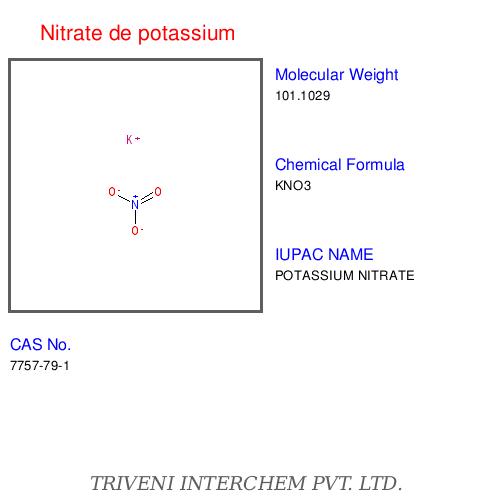 Nitrate de potassium	