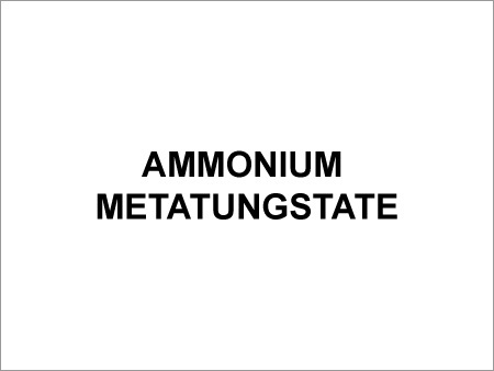 Metatungstate