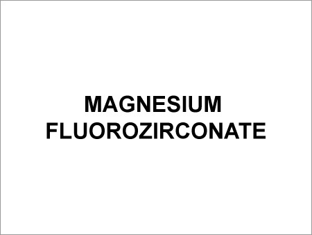 Fluozirconate