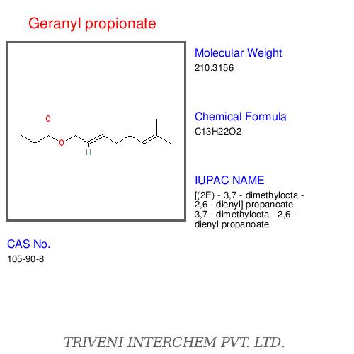 Geranyl propionate