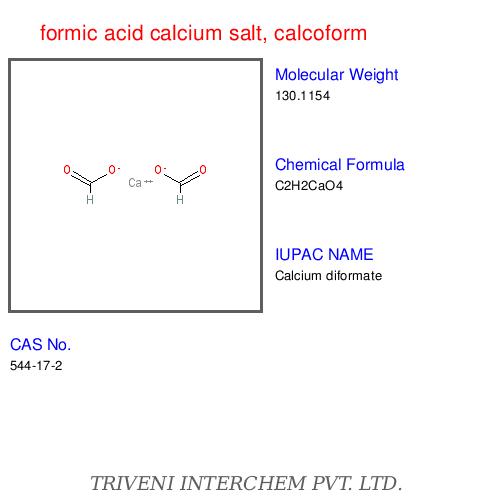 formic acid calcium salt, calcoform
