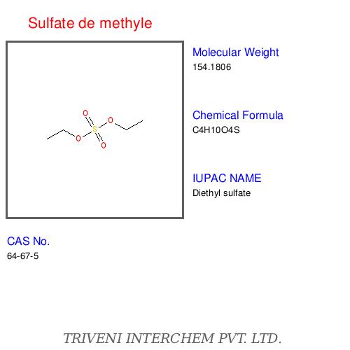 Sulfate de methyle