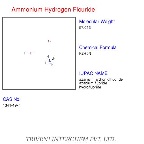 Ammonium Hydrogen Flouride