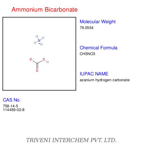 Ammonium Bicarbonate