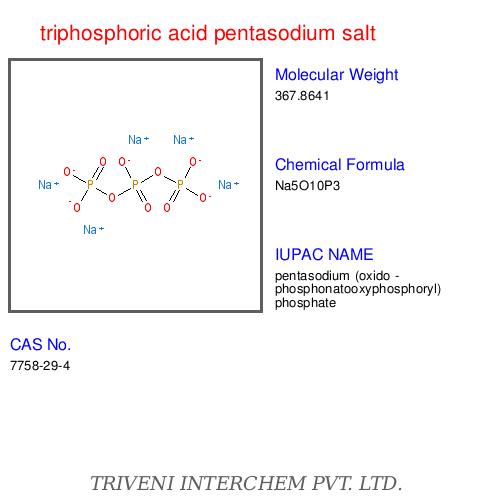 triphosphoric acid pentasodium salt