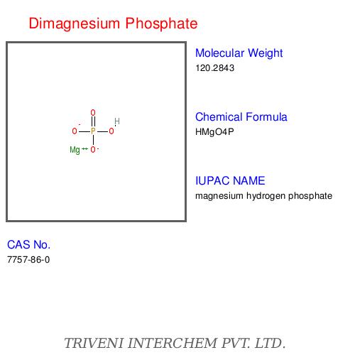 Dimagnesium Phosphate - White Powder MgHPO4 | Food Grade 99% Purity Water Soluble Cost Effective