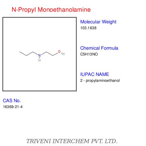N-Propyl Monoethanolamine