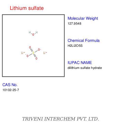 Lithium sulfate