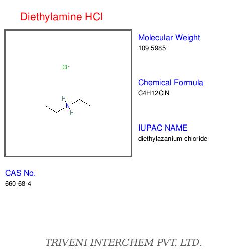 Diethylamine HCl - White Crystals, CAS 107-15-3, Molecular Weight 77.12 | High Purity, Precise Synthesis, Versatile Reagent