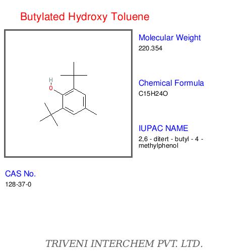 Butylated Hydroxy Toluene