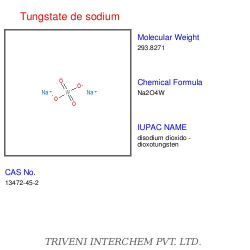 Tungstate de sodium	