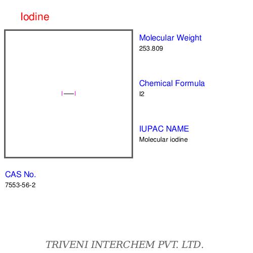 Iodine - Dark Grey 99.8% Purity, CAS 7553-56-2 | Disinfection, Antiseptic, Effective Handling